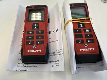 1x Hilti PD-I Entfernungsmesser Distanzmessgerät +, Ophalen of Verzenden, Gebruikt