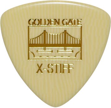 Golden Gate Large Triangle plectrum X-Stiff 1.50 mm 12-pack, Muziek en Instrumenten, Instrumenten | Toebehoren, Ophalen of Verzenden