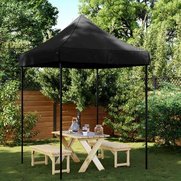vidaXL Partytent 200 x 200 x 306 cm Zwart Oxford Stof, Verzenden, Nieuw, Partytent