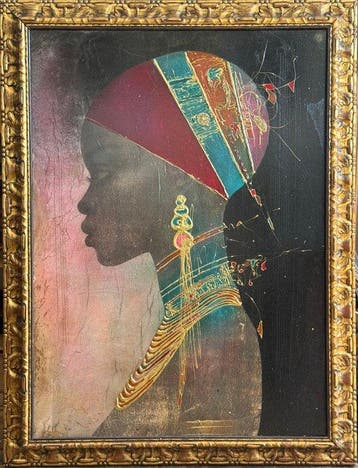 Riccardo Raul Papavero - Black woman