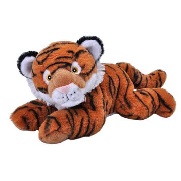Wild Republic tijger knuffel - pluche - 30 cm - wilde, Verzenden, Nieuw