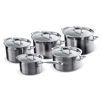 Le Creuset Magnetik Pannenset 5 delig RVS, Verzenden, Nieuw