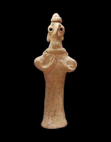Mesopotamisch Terracotta - Vruchtbaarheidsbeeldje -