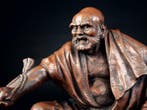 Bodhidharma  - Beeld Gips - Japan