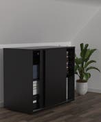 2dekans | Wandkast onder schuine wand zolder slaapkamer -, Huis en Inrichting, Kasten | Wandmeubels, Ophalen of Verzenden, Zo goed als nieuw