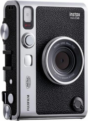 Fujifilm Instax Mini EVO Instant Camera - Zwart/Zilver, Verzenden, Zo goed als nieuw