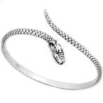 Zilveren draak klemarmband, Verzenden, Nieuw, Zilver
