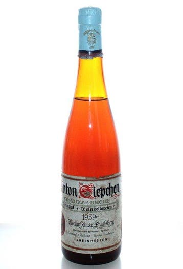 1959 Nackenheimer Engelsberg Riesling + Silvaner Spätlese -, Verzamelen, Wijnen, Nieuw
