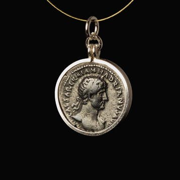 Oud-Romeins, Keizerrijk Zilver Coin pendant, Denarius