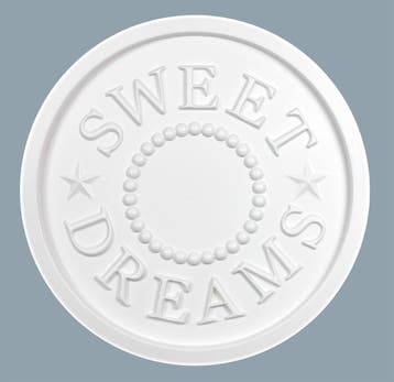 Rozet SWEET DREAMS diameter 46,0 cm babykamer / kinderkamer, Ophalen of Verzenden, Nieuw
