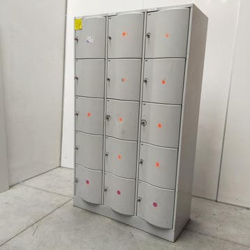 15-deurs CP lockerkast HUFTERPROOF MET SCHADE - 195x115x48 c, Ophalen of Verzenden, Nieuw