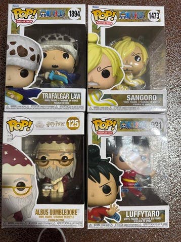 Funko - Funko Pop - Trafalgar Law; Sangoro; Albus