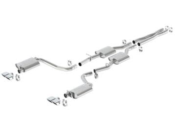 Borla 15-16 Dodge Challenger R/T 5.7L Dual Rectangle Angle, Auto-onderdelen, Uitlaatsystemen, Ophalen of Verzenden, Nieuw