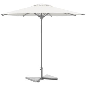vidaXL Paraplu-gewichtsschijven 2 stuks Grijs Graniet, Tuin en Terras, Parasols, Verzenden, Nieuw, Parasolvoet