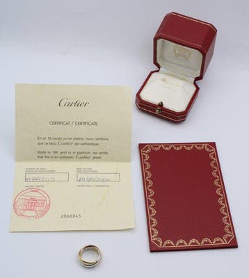 Cartier - Ring - Trinity - 18 karaat Geel goud, Roségoud,, Nieuw