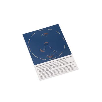 Briefkaart poolstervinder, Verzenden