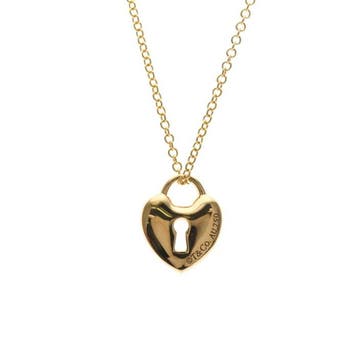 Tiffany & Co. - Ketting met hanger roze goud