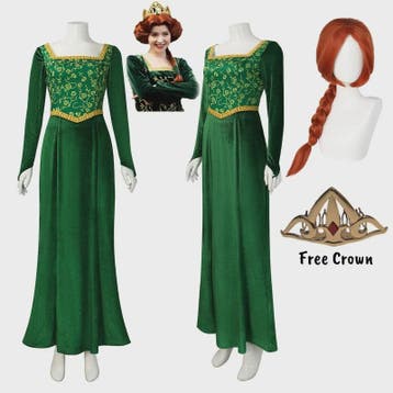 Prinses Fiona Jurk - Shrek Cosplay Kostuum voor Dames | Hall, Verzenden, Nieuw