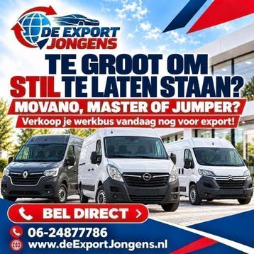 Movano, Master of Jumper verkopen?, Nieuw
