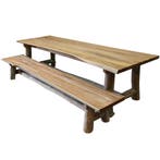 Pearl dining tuinset 300x100xH77,5 teak 2 delig, Tuin en Terras, Ophalen of Verzenden, Nieuw, Teakhout