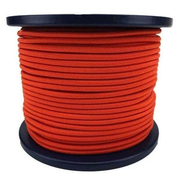 4mm Elastisch Touw - Oranje - 100 meter op rol, Verzenden, Nieuw