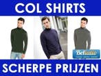 Col shirts kopen - Coltrui - t-shirt met col - Turtle neck, Ophalen of Verzenden, Nieuw