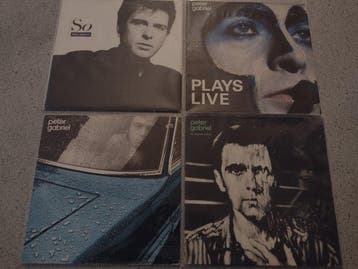 Peter Gabriel - 4 x Great Albums - Diverse titels - LP, Nieuw in verpakking