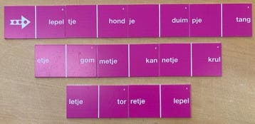 Taaldomino Woord verkleinen Roze 4, Boeken, Verzenden, Nieuw