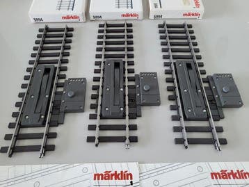 Märklin 1 - 5994 - Modeltreinsporen (3) - Drie elektrische, Nieuw