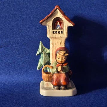 Goebel - Beeldje - Hummel #84 - Worship / Am Wegesrand -