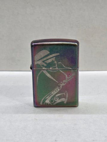 Zippo - Saxofonista Jazz - Zonder minimumprijs - Aansteker -, Nieuw