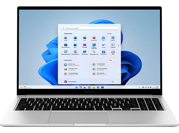 Samsung - Galaxy Book3 Zilver - 15.6 inch - Zilver, Computers en Software, Windows Laptops, 2 tot 3 Ghz, 15 inch, Qwerty, Nieuw