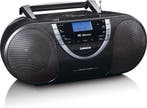 Draagbare radio - Boombox - CD Speler - Zwart - Lenco - SCD-, Verzenden, Zo goed als nieuw