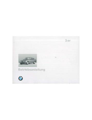1994 BMW 3 SERIE INSTRUCTIEBOEKJE DUITS, Auto diversen, Handleidingen en Instructieboekjes