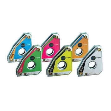Lasmagneet klein model set 6 stuks StrongHandTools, Doe-het-zelf en Verbouw, Gereedschap | Lasapparaten, Verzenden, Nieuw, Co2