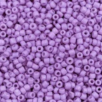20 gram Glaskralen Rocailles 12/0 (2mm) Deep lavender purple, Ophalen of Verzenden, Nieuw, Kraal
