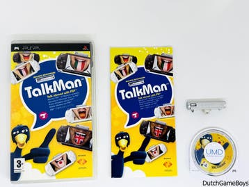 PSP - TalkMan + Microphone, Verzenden, Gebruikt