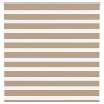 Zebragordijn zandbruin | Tweedekansje | OP=OP, 100 tot 150 cm, Bruin, 100 tot 150 cm, Ophalen of Verzenden