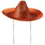 Oranje carnaval verkleed sombrero hoed 48 cm - Sombrero's, Ophalen of Verzenden, Nieuw