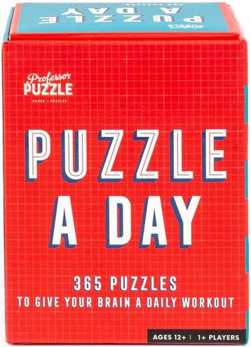 Puzzelspel IQ training - 365 uitdag van €13,99 voor €11,19, Ophalen of Verzenden, Nieuw