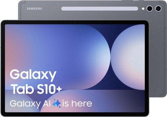 Samsung - Galaxy Tab S10+ - 5G - SM-X826 - 512GB - Moonst..., Computers en Software, Android Tablets, Nieuw, Verzenden
