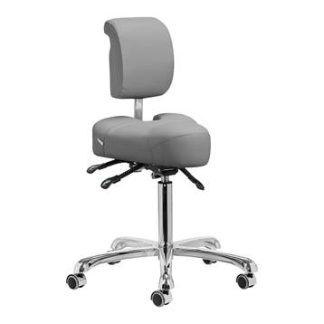 Cosmetische Ergonomische Zadelkruk Giovanni 1005 Grijs – Met, Ophalen of Verzenden, Nieuw