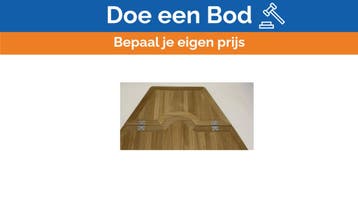 Bieden: Uttern Teak Folding Marine Table for S62, Ophalen of Verzenden, Nieuw, Zeilboot of Motorboot