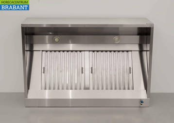 HCB RVS Afzuigkap Dampkap met lamellen filters Premium-line, Ophalen of Verzenden, Nieuw in verpakking