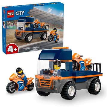 LEGO City - Motorcycle Transporter 60491, Ophalen of Verzenden, Nieuw