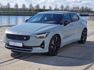 Polestar 2 Performance BST Edition 476pk SoH 92% PANO 360CAM, Automaat, Polestar 2, Stof, Zwart
