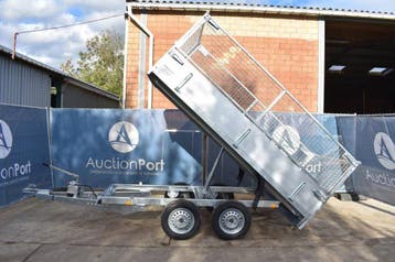 Veiling: Aanhangwagen Kipper BW Trailer 750kg Nieuw, Overige kleuren, Overige brandstoffen, Aanhangers en Opleggers, BTW verrekenbaar
