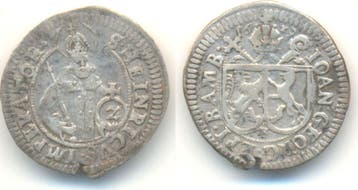 1/2 Batzen Muenzstaette Fuerth 1629 F Bamberg Bistum: Joh..., Verzenden