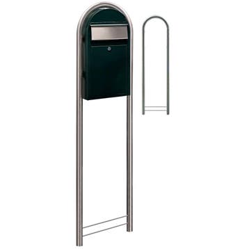 Bobi Grande S (slim) wandbrievenbus staal - zwartgroen, Verzenden, Nieuw