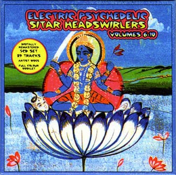 cd box - Various - Electric Psychedelic Sitar Headswirler..., Verzenden, Zo goed als nieuw